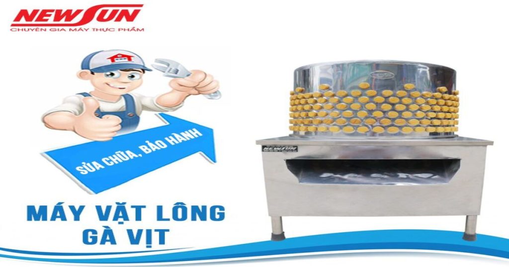 Máy vặt lông gà vịt