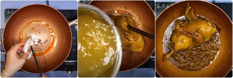 Cách làm vịt khìa nước dừa