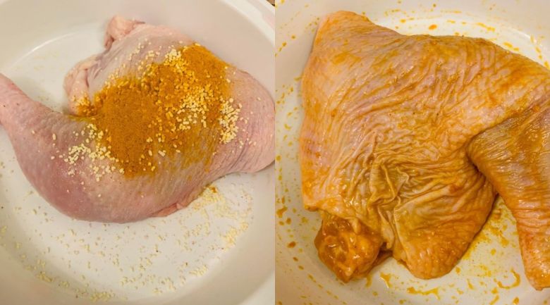 Cách làm cơm gà xối mỡ vàng giòn rụm ngon như ngoài hàng cach-lam-com-ga-xoi-mo-3