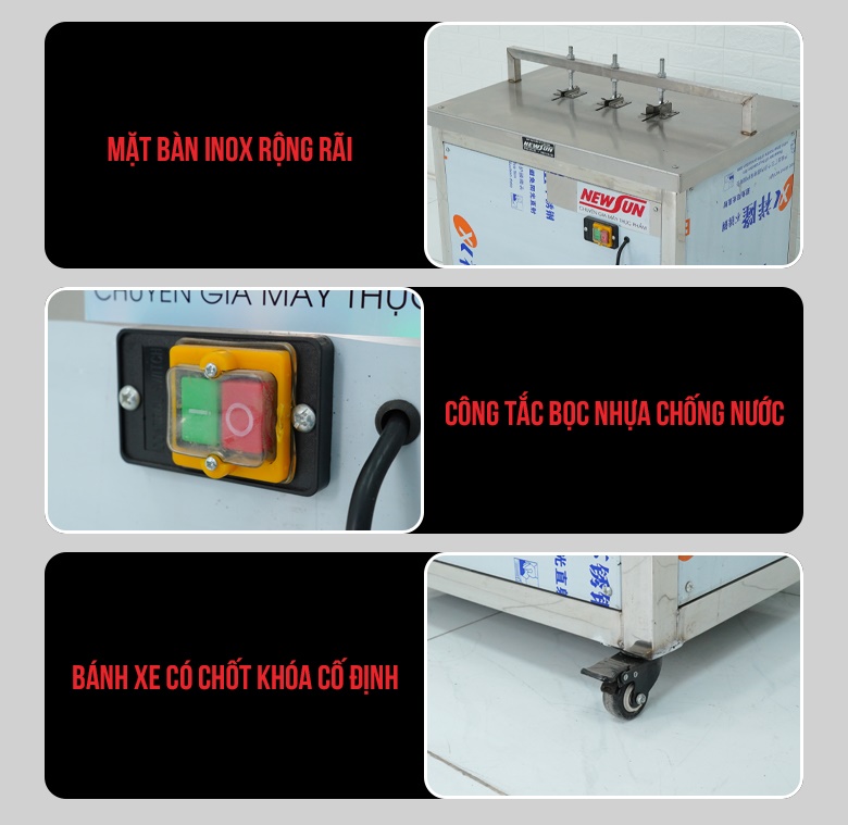 Các chi tiết máy tách da chân gà model 50 Các chi tiết máy tách da chân gà model 50
